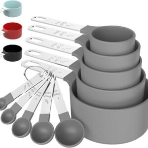 TILUCK Measuring Cups & Spoons Set